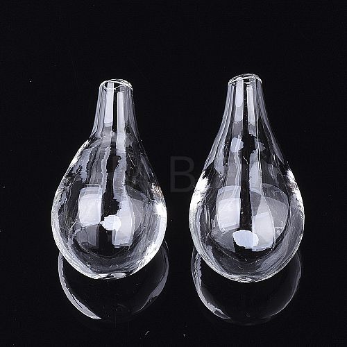 Handmade One Hole Blown Glass Bottles X-BLOW-T001-27A-1