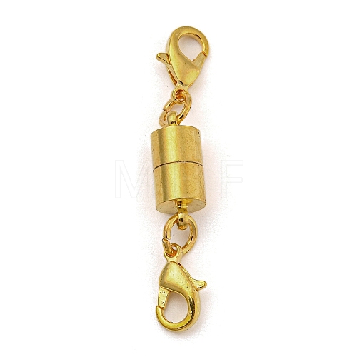 Brass Magnetic Clasps KK-E758-29G-1