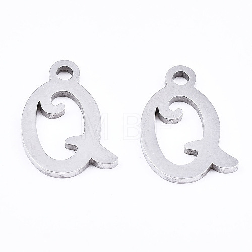 Non-Tarnish 201 Stainless Steel Charms STAS-T044-217P-Q-1