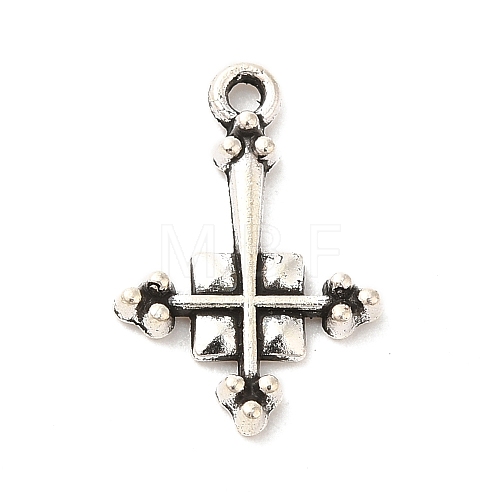 Tibetan Style Alloy Pendants PALLOY-Q450-01AS-1