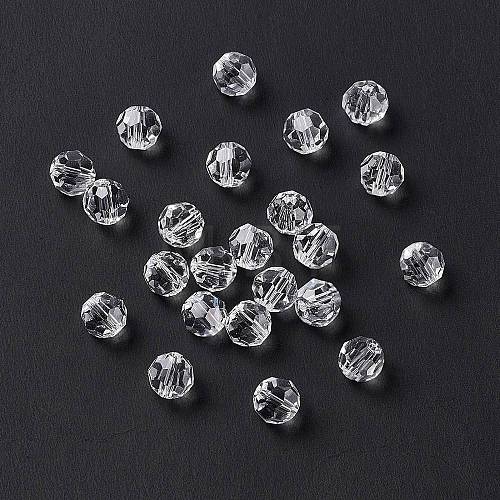 Imitation Austrian Crystal Beads SWAR-F021-6mm-001-1