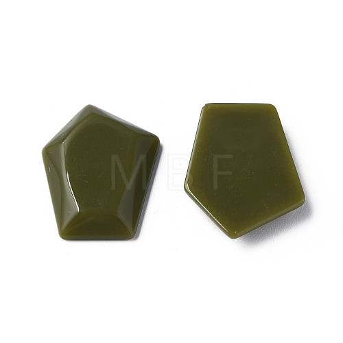 Opaque Acrylic Cabochons MACR-S373-142-A11-1