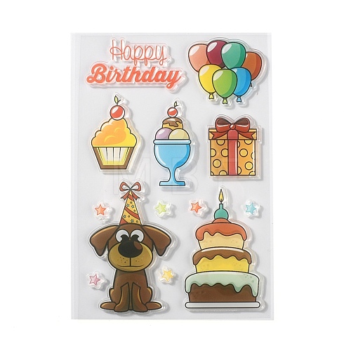 Silicone Stamps X-DIY-K021-D03-1