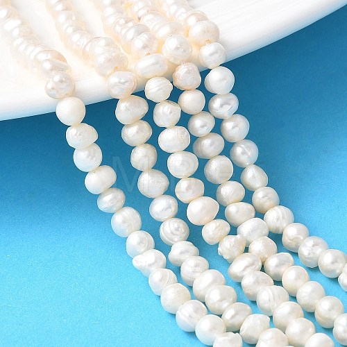 Natural Cultured Freshwater Pearl Beads Strands PEAR-I007-07O-01A-1