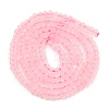 Natural Rose Quartz Beads Strands G-K376-B03-01-3