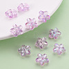 Transparent Acrylic Beads TACR-S154-45C-935-6