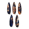 Dyed Synthetic Imperial Jasper Pendants GG-CBAA20A-08F-1