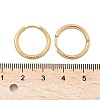 Ion Plating(IP) 304 Stainless Steel Huggie Hoop Earrings EJEW-F111A-19mm-G-3