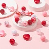 DIY Bubblegum Bracelet Pendant Decoration Making Kit for Valentine's Day DIY-CJC0007-02-6