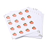 8 Sheets Plastic Waterproof Self-Adhesive Picture Stickers DIY-XCP0003-89-1