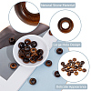 20Pcs Natural Tiger Eye European Beads G-PA0002-34A-6