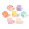 Opaque Acrylic Beads SACR-T020-01M-2