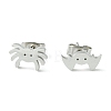 Non-Tarnish Cute Little Animal Theme 304 Stainless Steel Stud Earrings EJEW-B041-04F-P-1