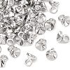 SHEGRACE Brass Bead Cap Bails XGRQ1U794-375P-1