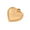 304 Stainless Steel Pendant Cabochon Settings STAS-L313-02G-2
