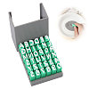 Plastic Uppercase Letter Clay Stamp Sets DIY-WH0591-269B-1