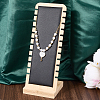 12-Slot Wood Necklaces Organizer Display Stands NDIS-WH20003-01A-5