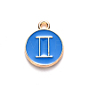 Alloy Enamel Pendants ENAM-S124-01A-02I-2