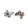 Picasso Transparent Glass Beads SEED-N012-06D-2