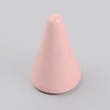 Cone Shaped Vitreous Enamel Ring Displays RDIS-WH0006-12F-1