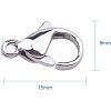 304 Stainless Steel Lobster Claw Clasps STAS-PH0010-02D-2