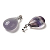 Natural Fluorite Pendants G-C155-01A-P-2