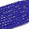 Opaque Glass Beads Stands EGLA-A035-P4mm-D07-2