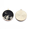 Eco-Friendly Alloy Enamel Pendants ENAM-Q437-038-NR-2