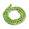 Opaque Glass Beads Stands X-EGLA-A035-P4mm-B15-2
