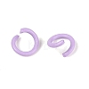 Spray Painted Iron Open Jump Rings IFIN-T017-04C-14-2