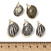 Brass & Natural Shell Pendants SH-CBA27C9-01-3