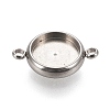 Tarnish Resistant 304 Stainless Steel Links Connectors Settings LS-X-STAS-K202-02D-P-1