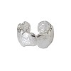 Women's Simple Brass Cuff Earrings EJEW-BB62718-A-1