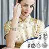42Pcs 14 Styles Tibetan Style Alloy Pendants FIND-GA0003-73-5