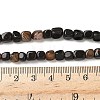 Natural Dragon Veins Agate(Dyed & Heated) Beads Strands G-G177-E13-03-2