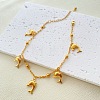 Bohemia Style Ocean Theme 304 Stainless Steel Anklets WG73A42-04-1