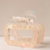 Rectangle Acrylic Claw Hair Clips PW-WG0A2D8-06-1