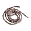 Transparent Gradient Color Glass Beads Strands GLAA-H021-01A-34-4