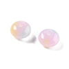 Two Tone Transparent Resin Beads RESI-S013-01E-3