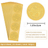 Self Adhesive Gold Foil Embossed Stickers DIY-WH0211-202-2