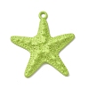 Spray Paint Alloy Big Pendants FIND-H055-14-2