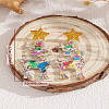 Christmas Acrylic Dangle Stud Earrings FS-WGDC115-03-2