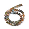 Natural Indian Agate Beads Strands X-G-G0003-C04-3