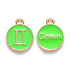 Alloy Enamel Pendants LS-ENAM-S124-01B-06I-1