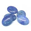 Oval Dyed Natural Crackle Agate Cabochons G-R349-30x40-03-1