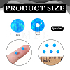 6Pcs Synthetic Opal Beads G-PH0003-40B-2