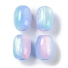 Triple Color Resin European Beads RESI-F055-13F-1