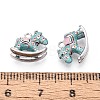 Brass Enamel Pendants KK-T081-16B-P-3