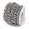 Double Link 304 Stainless Steel Cable Chain CHS-G049-03P-02-3