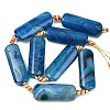 Natural Yellow Agate Beads Strands G-H342-B04-01-2